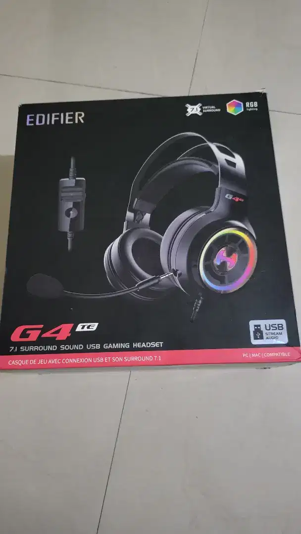 Headset Gaming Edifier G4 7.1 surround USB