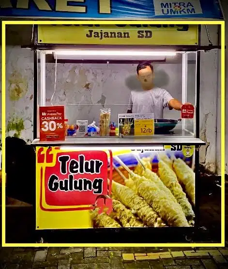 Gerobak Besi 1,5 x 2 m 4 roda Banyak Ruang Simpan