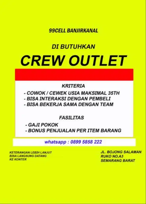 OUTLET AKSESORIS HANDPHONE DI SEMARANG BARAT