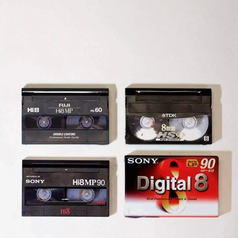 Transfer Kaset Hi8, Digital8, Video8 dan MiniDV