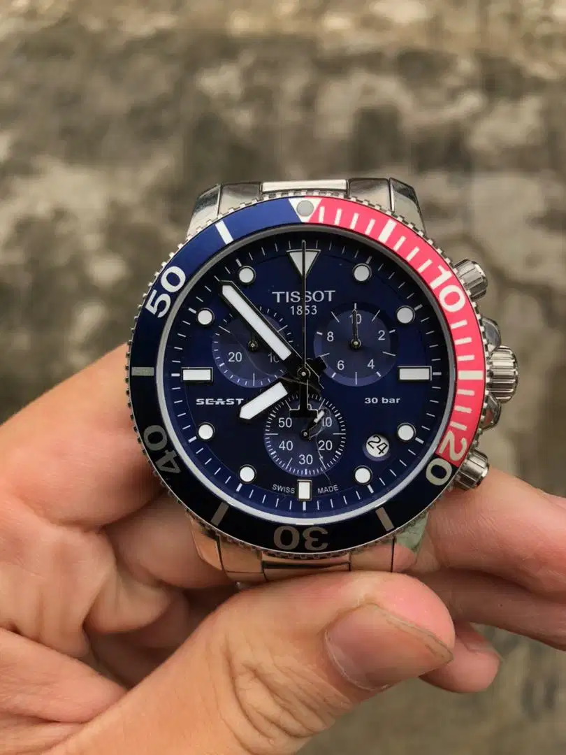 Tissot Seastar chronograph Pepsi year 2024