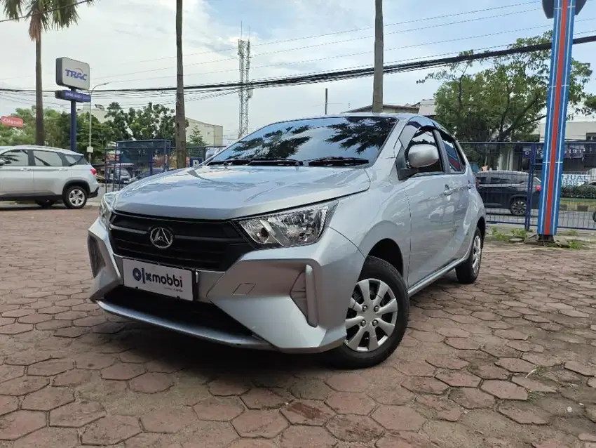 KM Rendah TDP 6JT Daihatsu Ayla 1.0 M Bensin-MT 2023 Silver