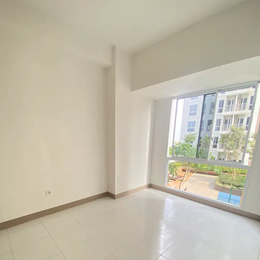 jual murah apartemen Tokyo Riverside Pik 2 Type 2br 36 View taman