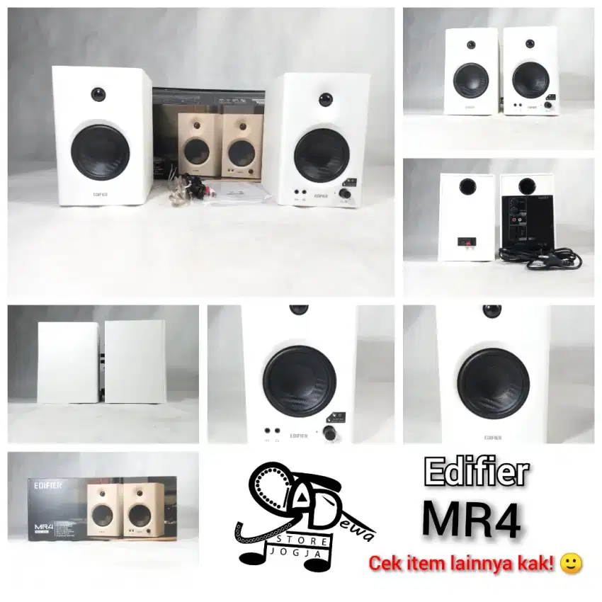 EDIFIER MR4 SPEAKER MONITOR FLAT MONITORING MR 4  bkn R1080T r1700t