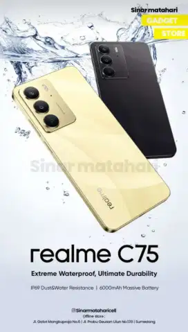 Realme C75 New.