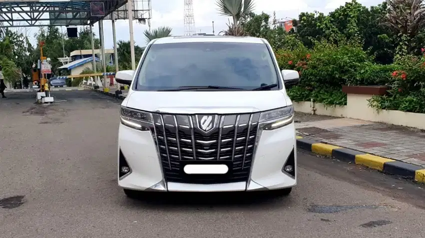 toyota alphard g atpm 2021 putih sunroof cash kredit bisa