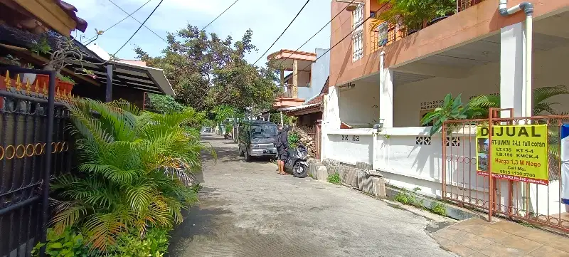 Rumah tinggal bisa jadi rumah kost, full cor 2 lantai di Jakasetia