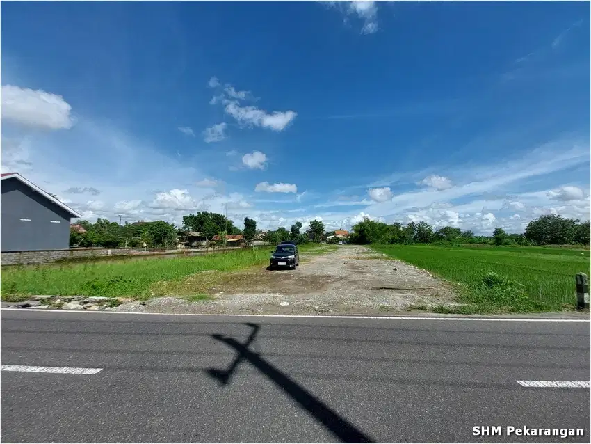 Tanah Sleman Dekat SMA Negeri Godean. Tepi Jl. Sidokarto