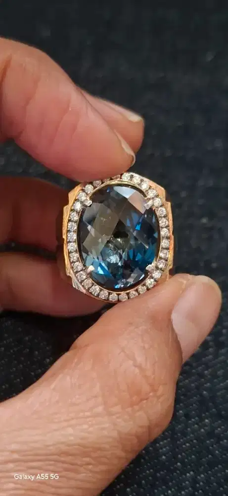 Baru permata Natural Topaz London