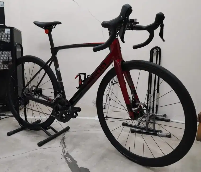 DIJUAL Roadbike Polygon Strattos S7 D, 2022, Red-M