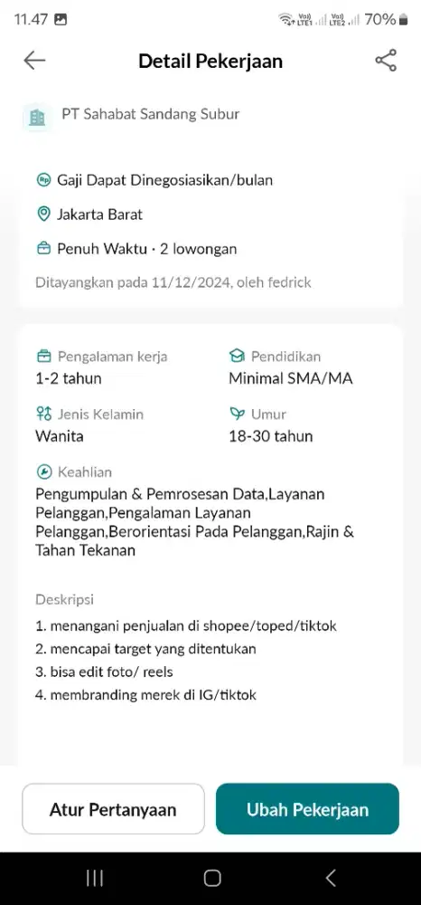 Digital Marketing Dan Host Online Shop