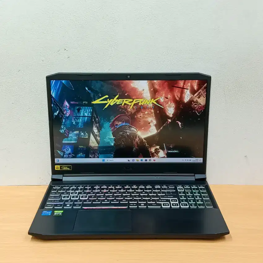 Laptop gaming Acer nitro 5 core i5-11400H RTX 3050 ram 16gb/SSD 512gb