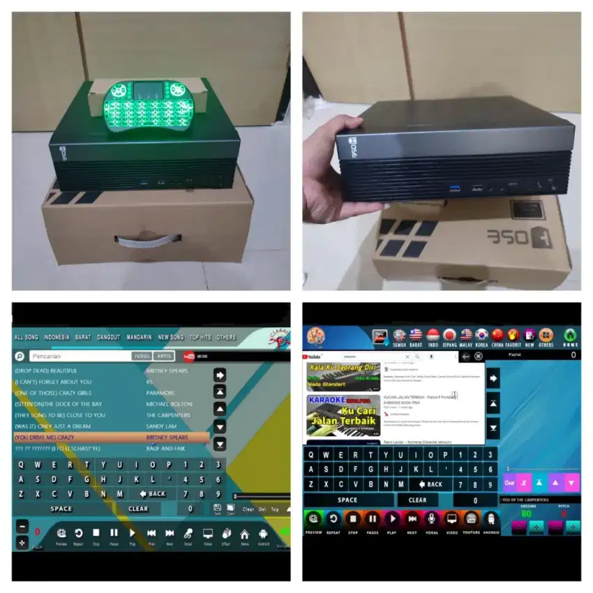 PC KARAOKE ANDROID 4TB BERGARANSI