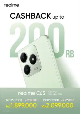 Realme C63 Cashback