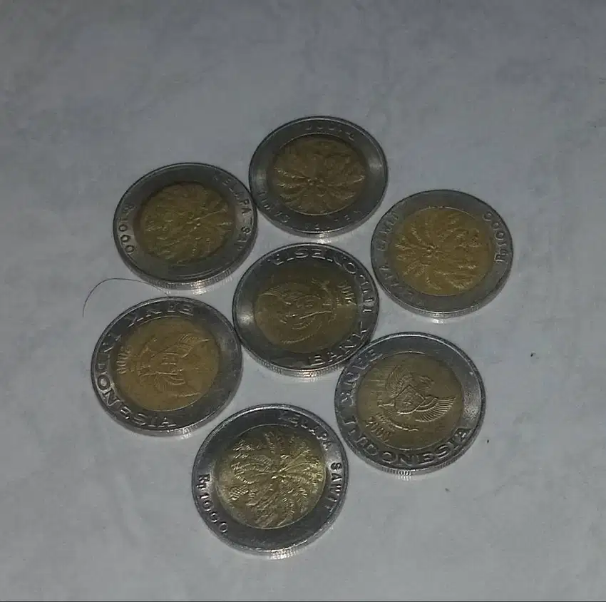 Uang coin 1000 kelapa sawit Original