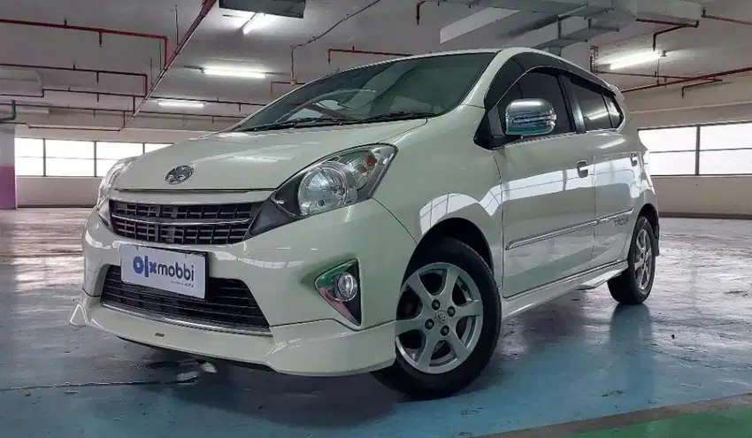 KM Rendah  TDP JT Toyota Agya 1.0 TRD Sportivo Bensin-MT 2015 Putih