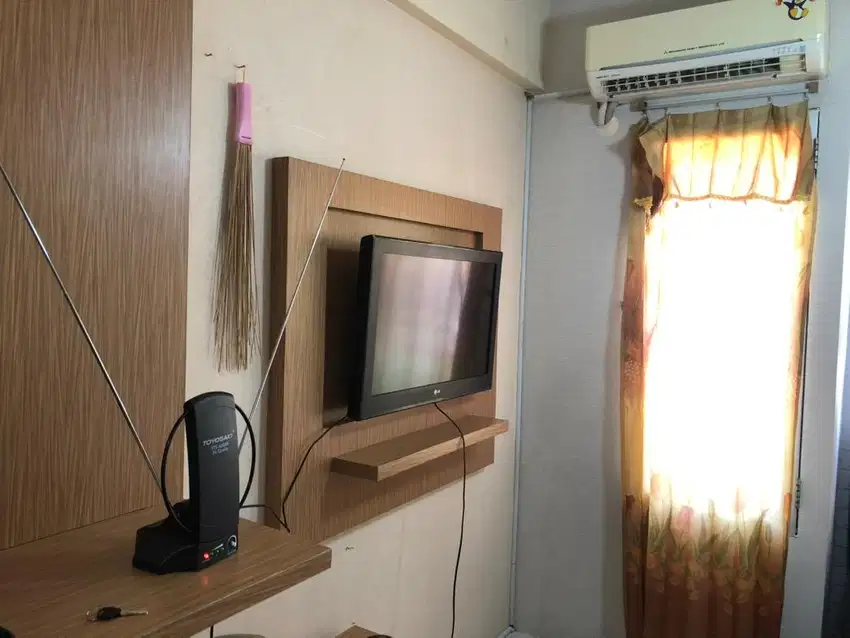 Apartment puncak permai studio full furnished oke bisa bulanan,tahunan