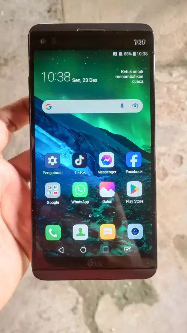 LG V20 4G layar 5.7 inchi mulus orian tt/barter