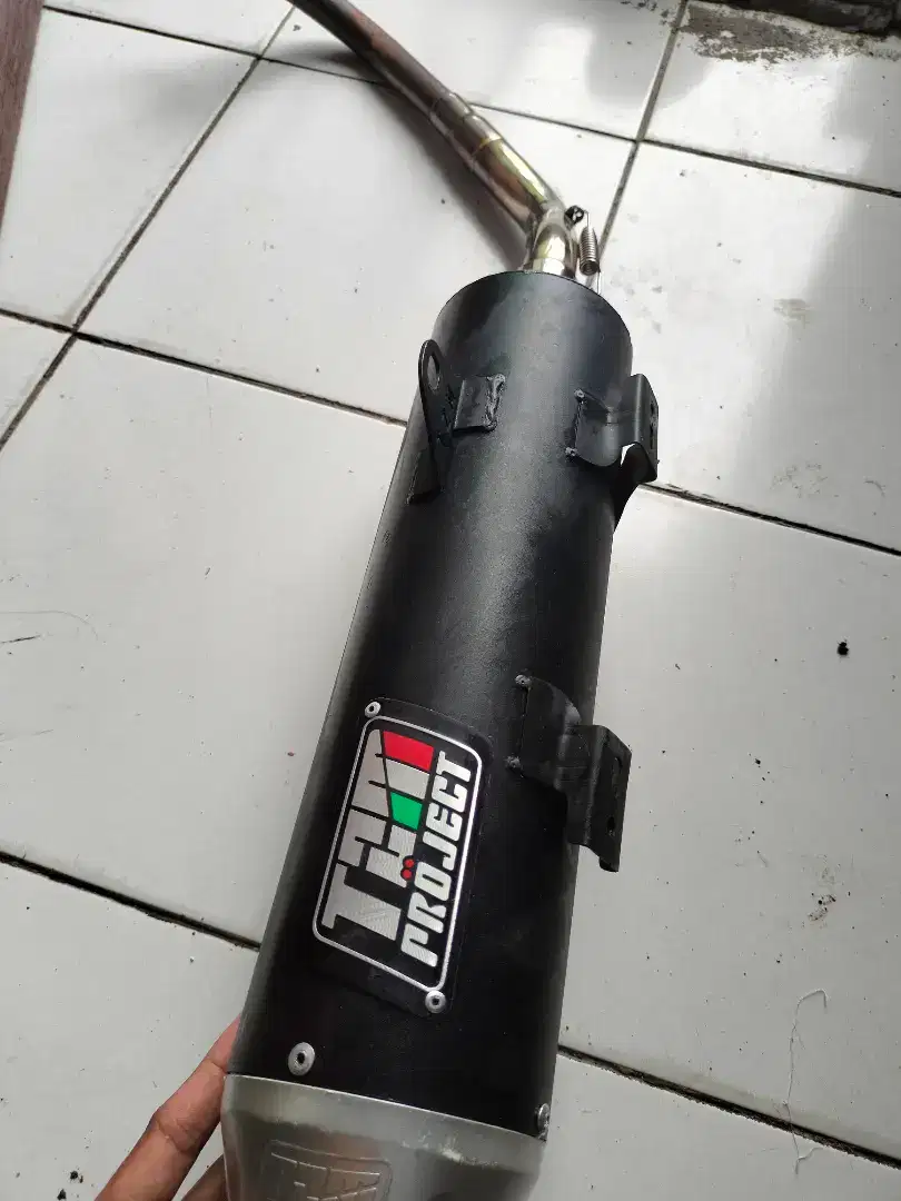 Dijual knalpot TJM project asli bekas Vario 125 new pemakaian sebulan