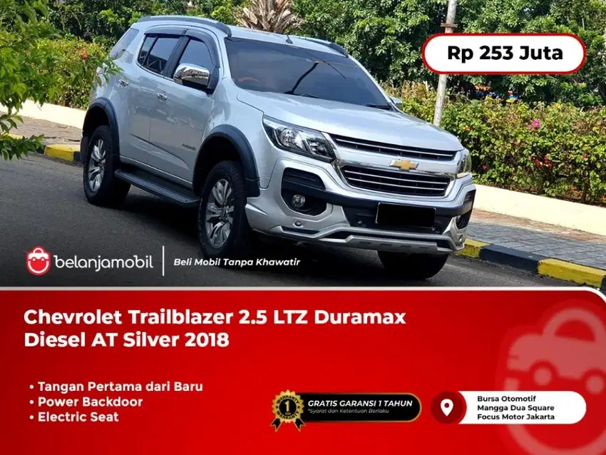 Chevrolet Trailblazer 2.5 LTZ Duramax Diesel AT Silver 2018/2019