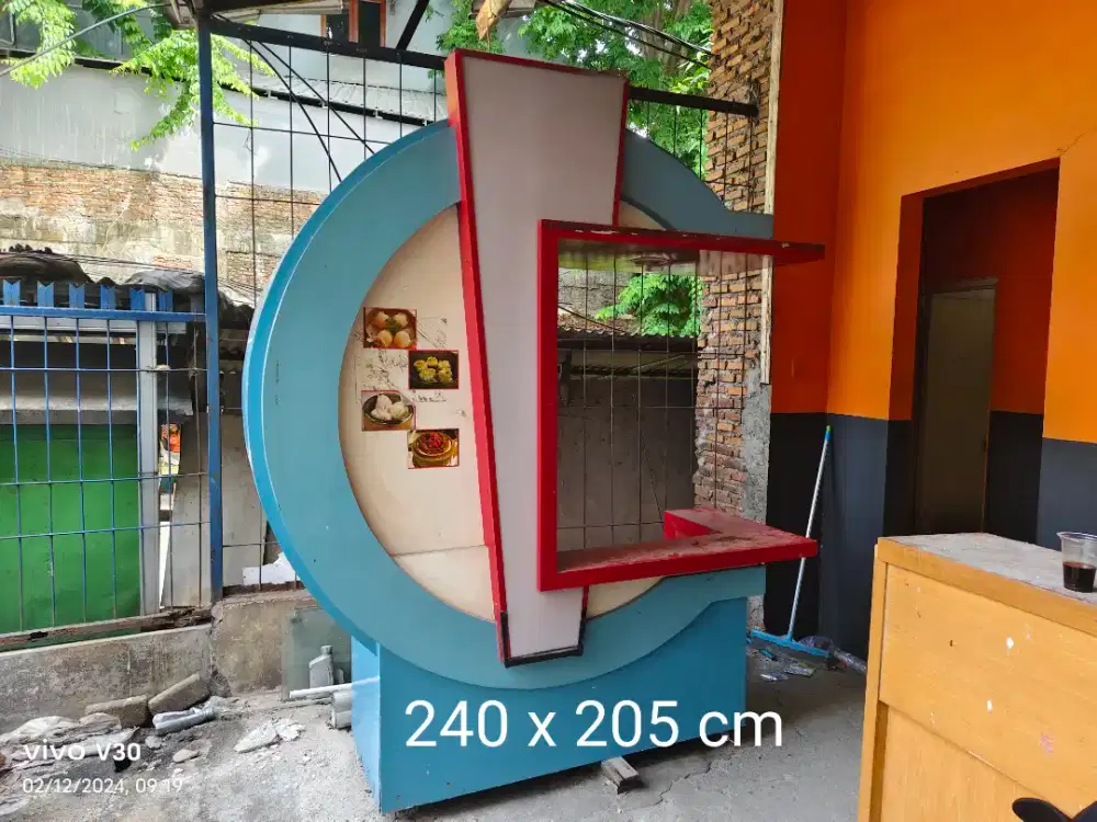 Dijual Gerobak Eks jualan Dimsum