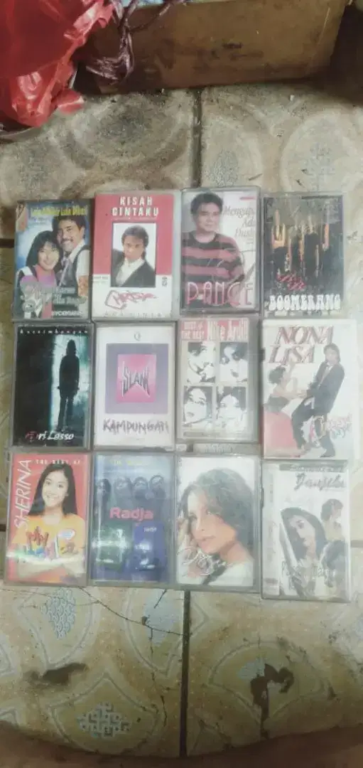 Se paket kaset pita lagu2 lawas terpopuler kond bgs hrg murah sj