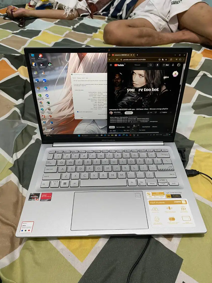 ASUS VIVOBOOK 14 M1403QA RYZEN 5 5600H 16 512GB