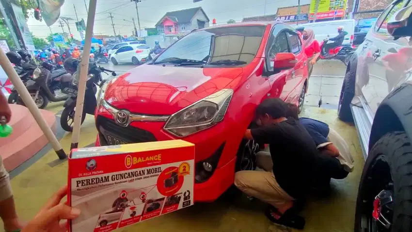 Cegah GASRUK pada mobil Velg Modif dg pasang Peredam Guncangan Balance