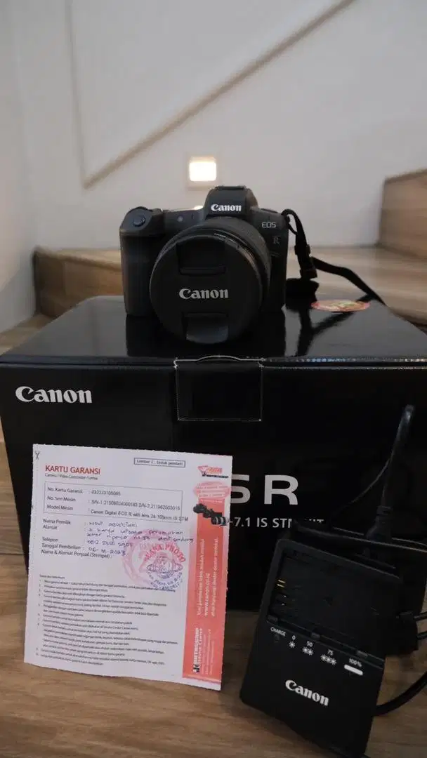 Jual camera bekas canon type eos R