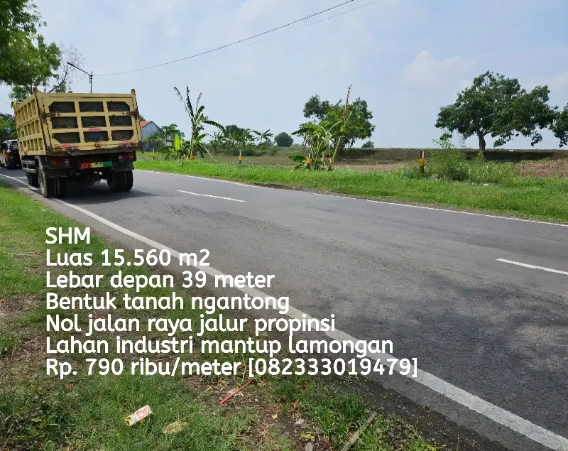 Lahan industri mantup lamongan