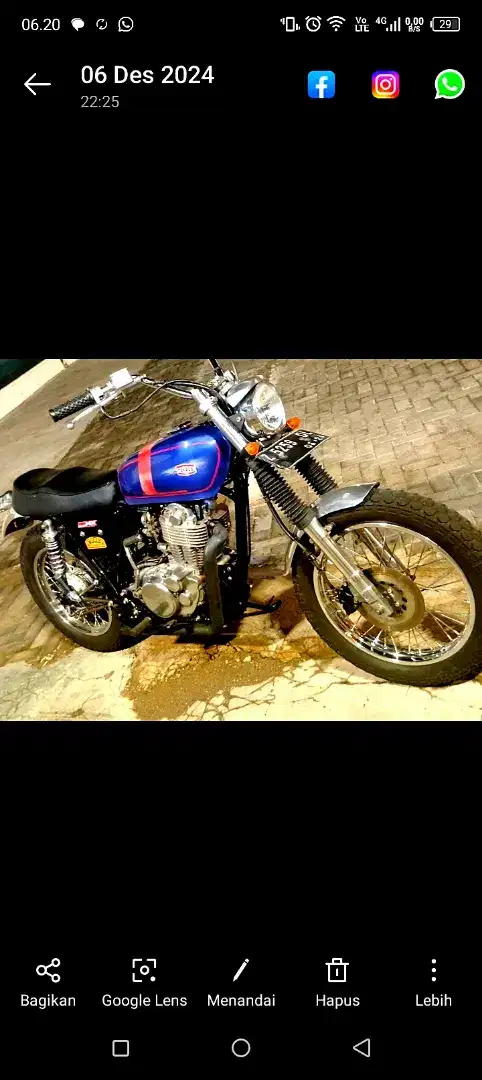 Di jual Yamaha SR400