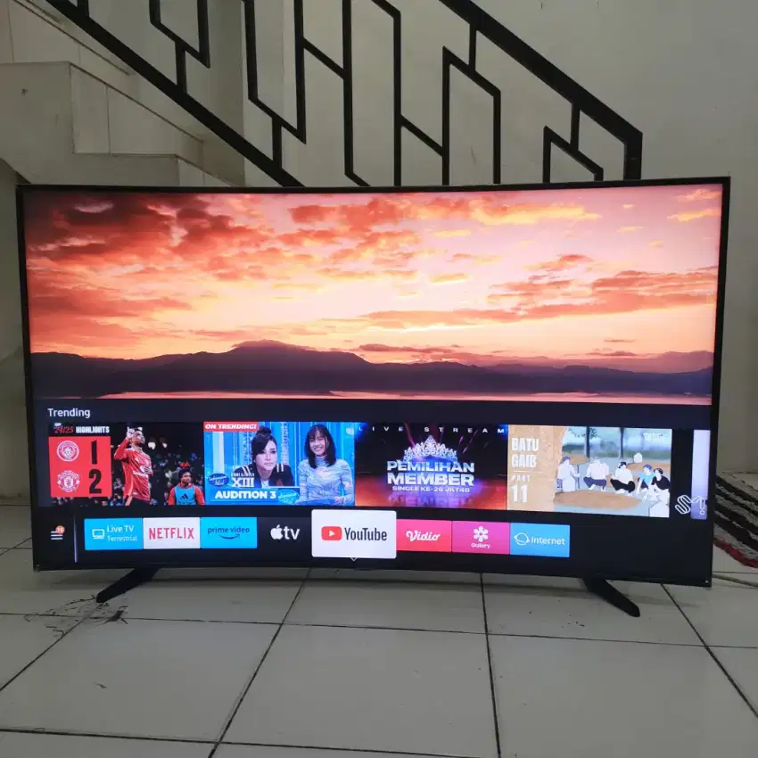 TV 65 LED CURVED 4K UHD SAMSUNG 65RU7300