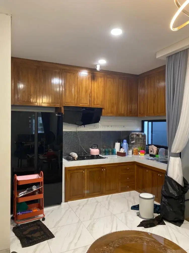 Kitchen set kayu jati JAKARTA