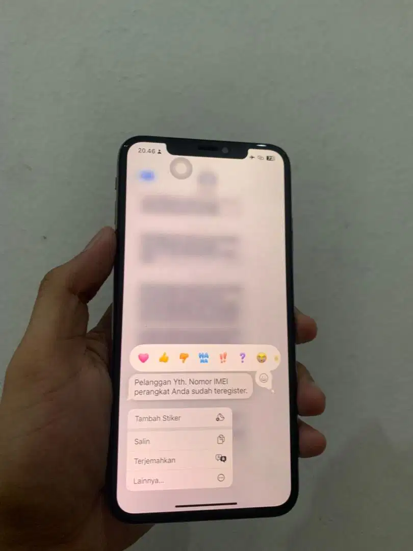 Iphone xs max 256gb regist all operator