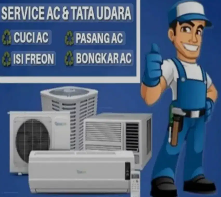 Jasa service ac, kulkas,mesin cuci