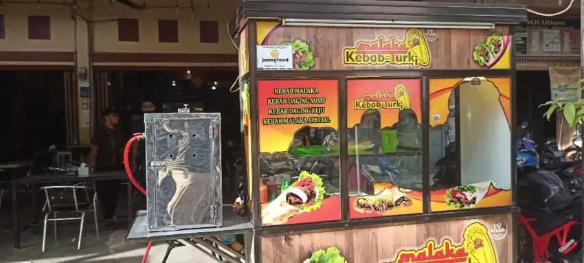 Jual Rak Kebab dan Burger