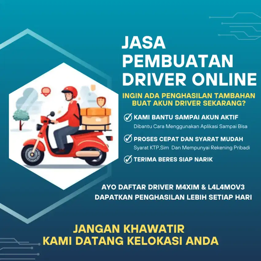 Lowongan Driver Motor