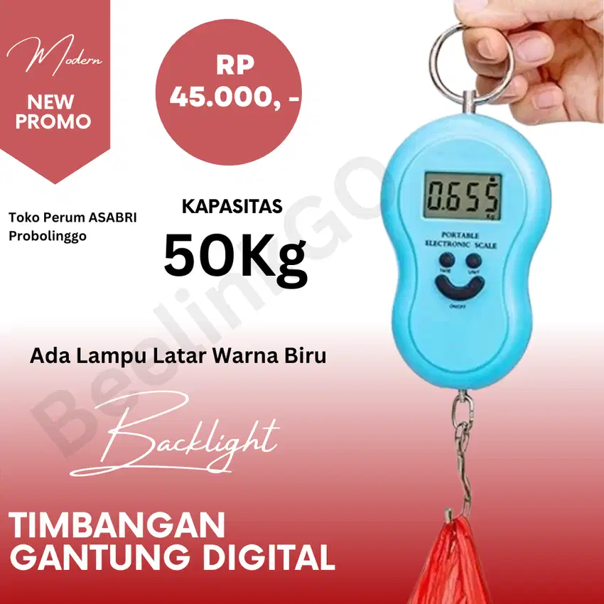 Timbangan gantung 50kg