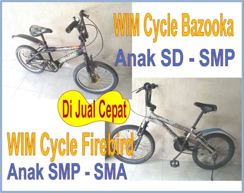 WIM CYCLE ORI BEKAS