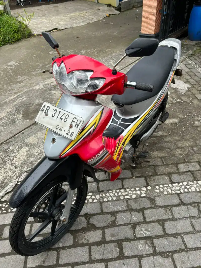 Shogun 125 thn 2005 plat AB Wonosari