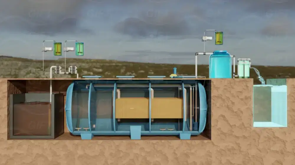 Tangki Air Fiberglass