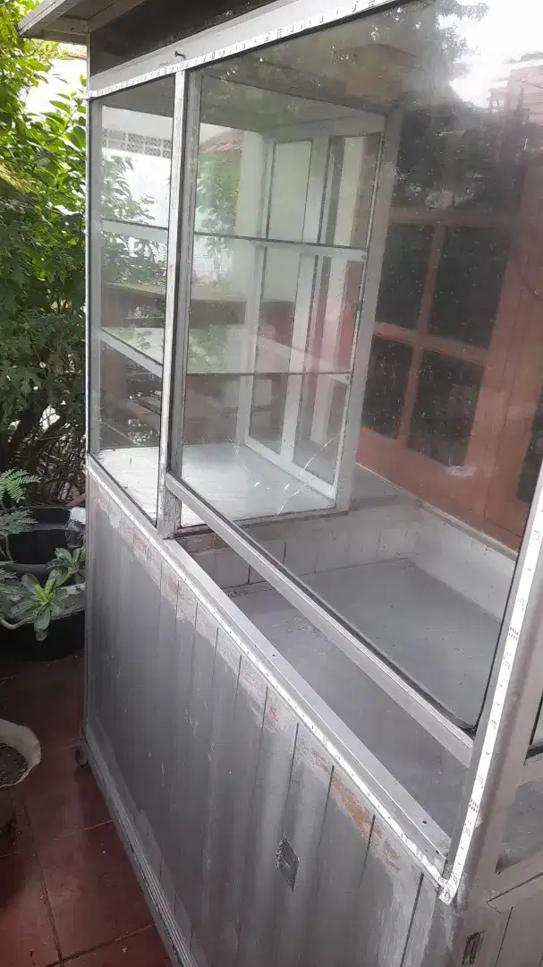 Gerobak stainless bekas
