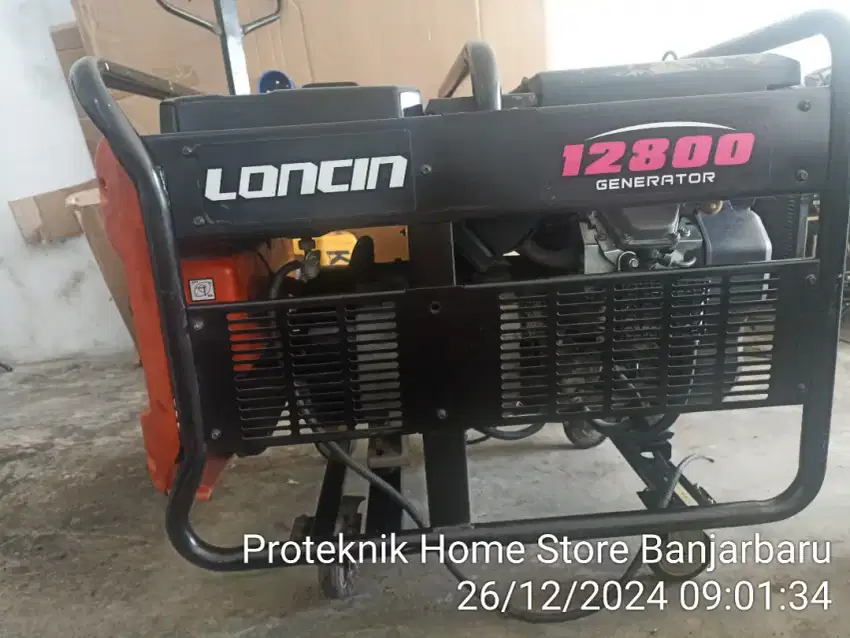 Genset  lonchin  12800  siap kerja