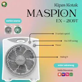 MASPION KIPAS ANGIN BOX EX-2109T