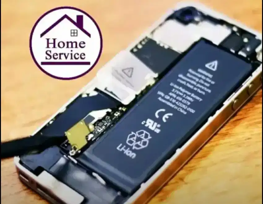 HOME SERVICE GANTI BATERAI IPHONE X Original BERGARANSI