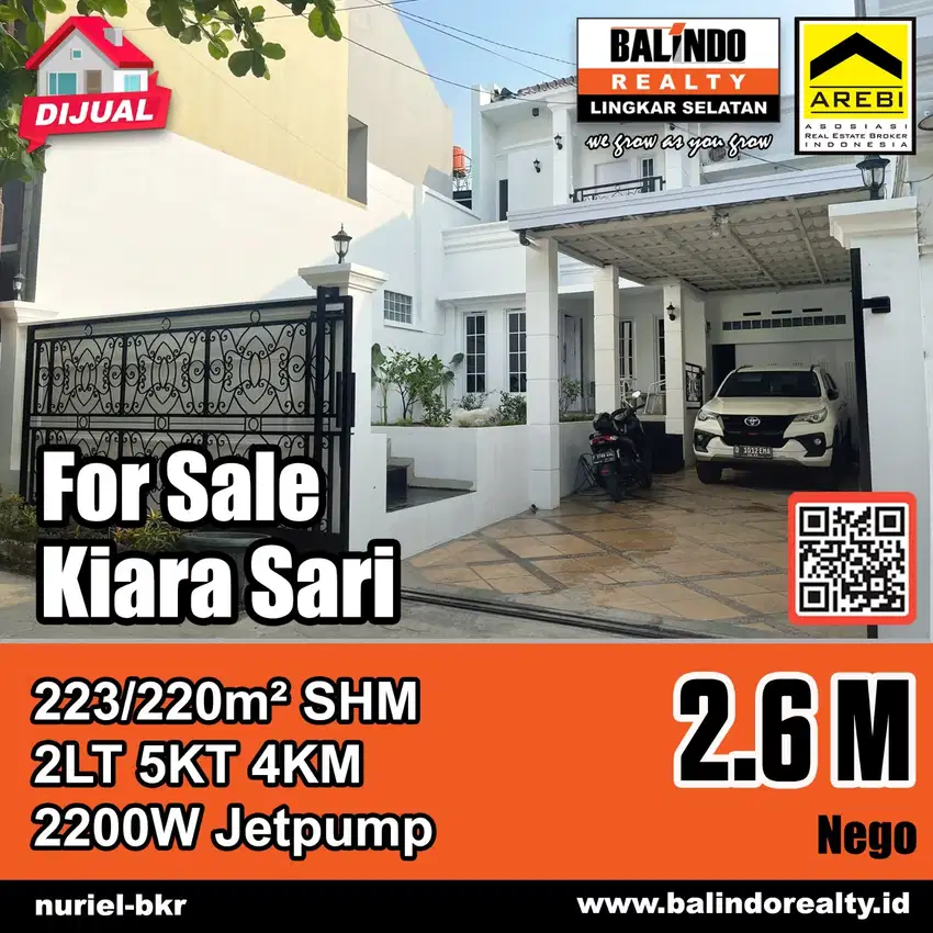 Kiara sari - Gatsu Kircon Bandung Kota, Minimalis Modern, Jalan Lebar