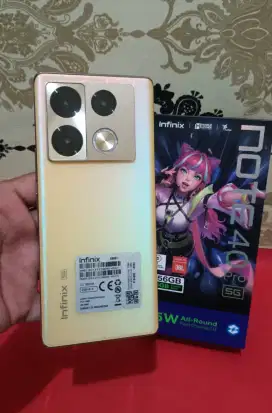 Infinix Note 40 Pro 5G 8/256 Fullset Mulus 98% Garansi