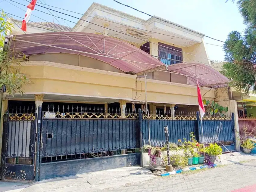 Karangpilang Surabaya | Rumah Pojok 140m Griya Kebraon Kedurus Wiyung