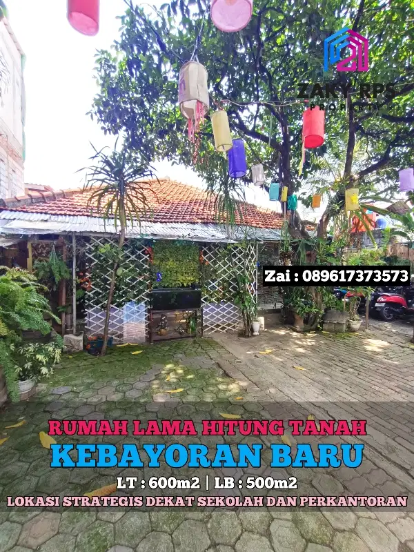 Kebayoran Baru - Dijual Rumah Tinggal Beserta Kamar Kos