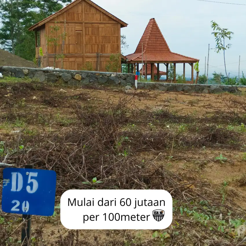 TANAH MURAH 60 JUTAAN 100 METER PINGGIR JALAN